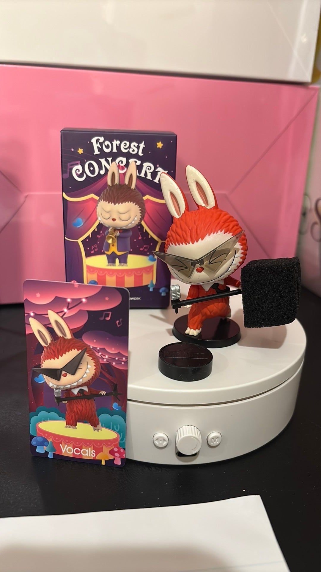 Authentique (Voix) Figurine Pop Mart Labubu The Monsters Forest Concert Series