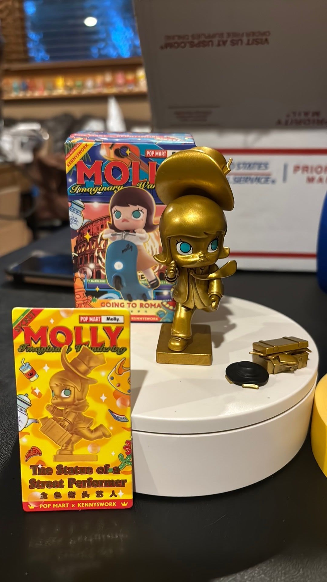 Série errante imaginaire de Molly Secret La Statue d'un artiste de rue 1:144