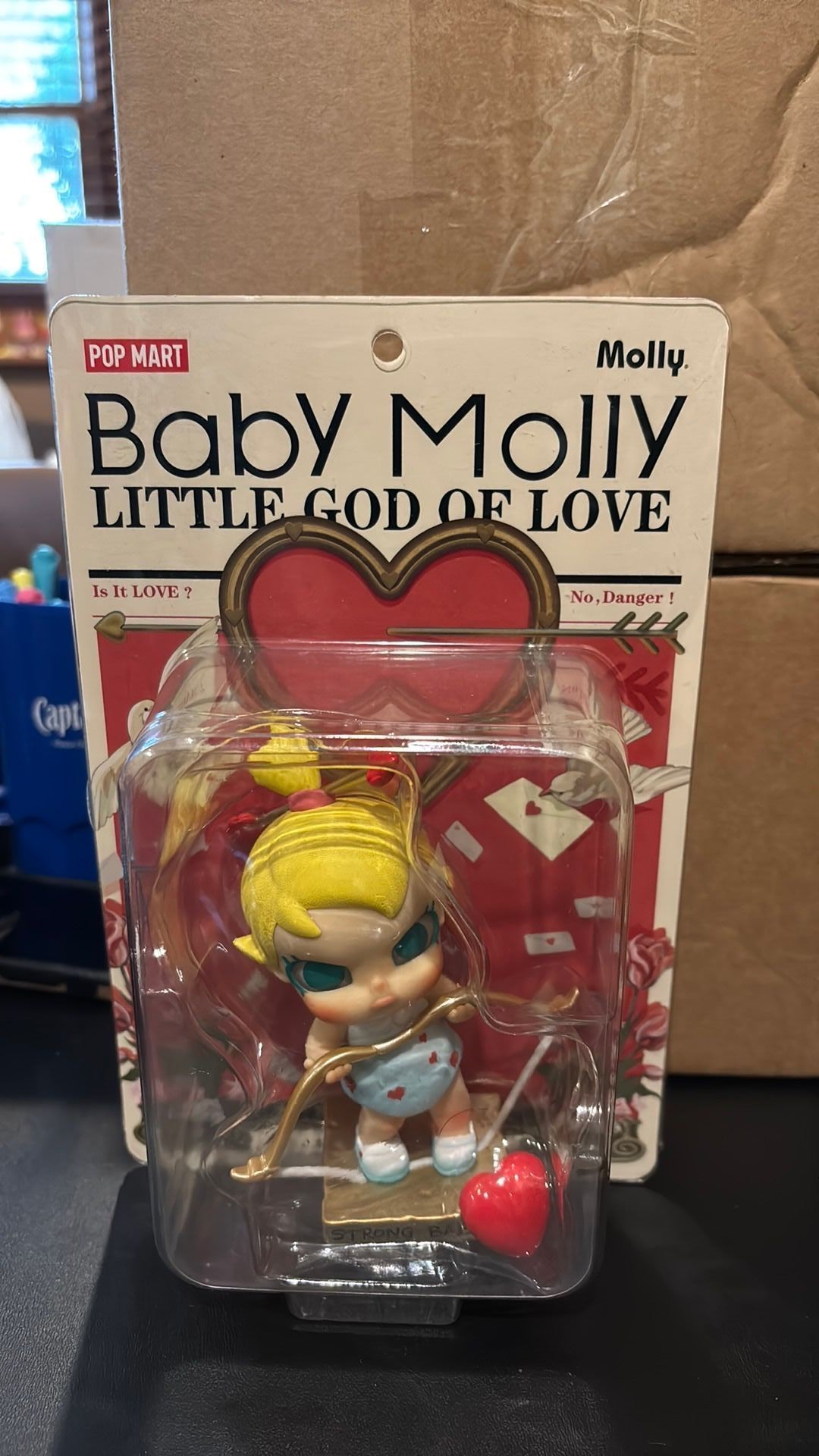 Authentique figurine de bébé Molly Petit Dieu de l'Amour Cadeau Jouet