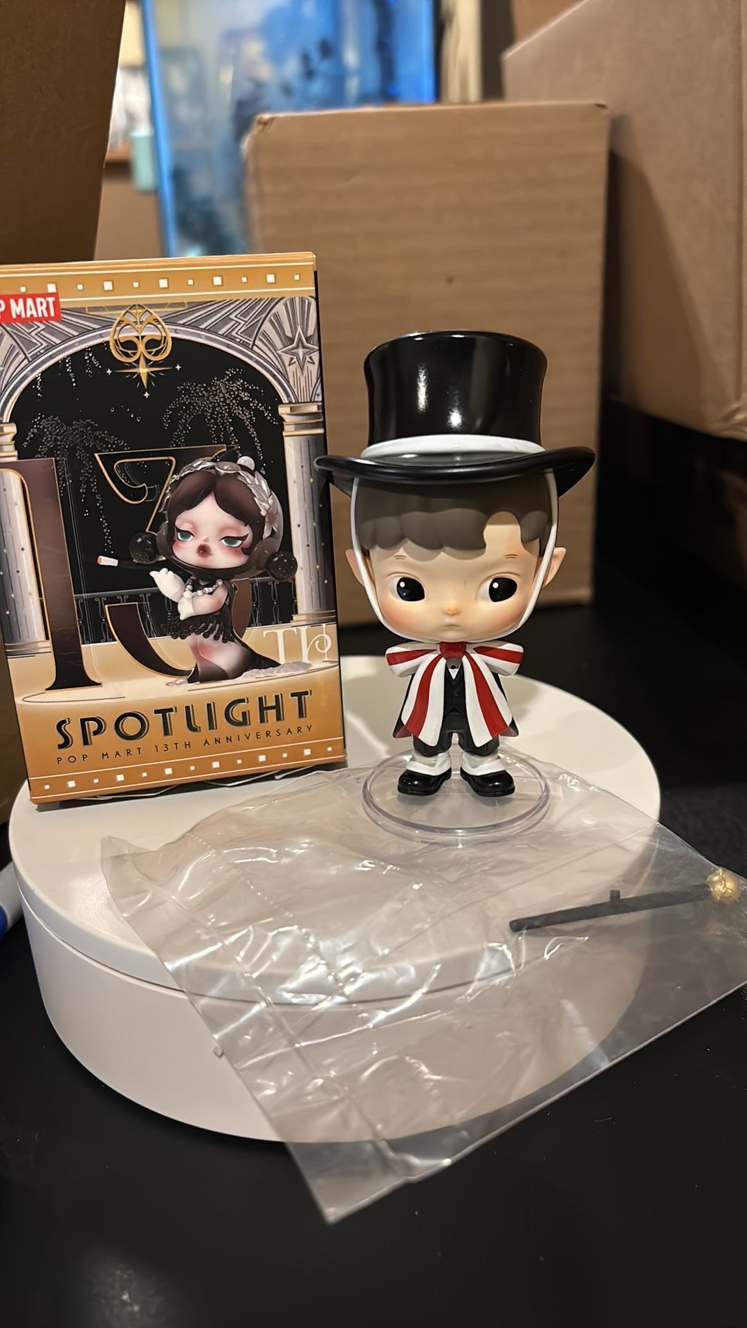 Pop Mart Spotlight 13th Anniversary Mini Figure Hacipupu -Showtime