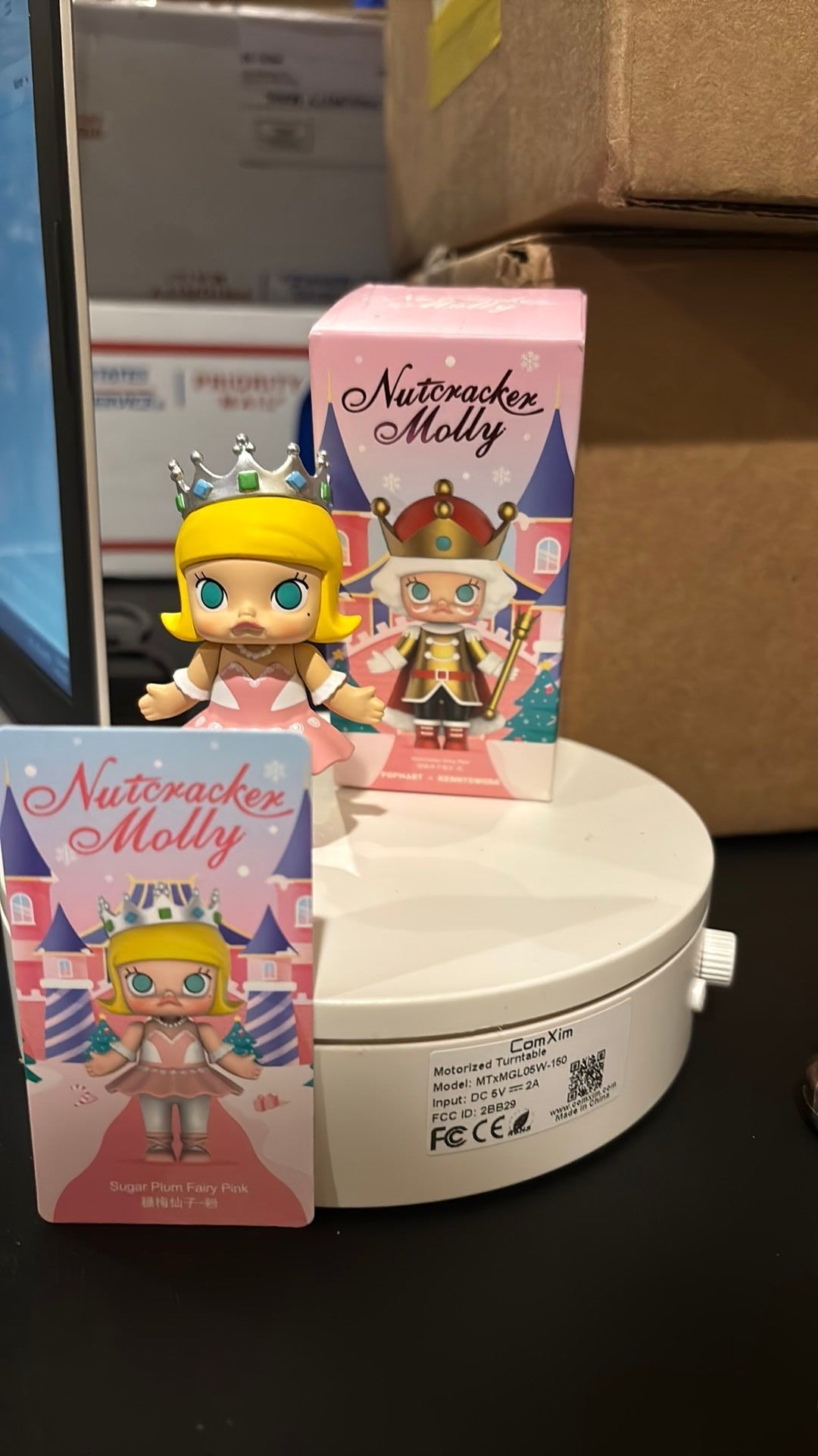 Nutcracker Molly Sugar Plum Fairy Pink