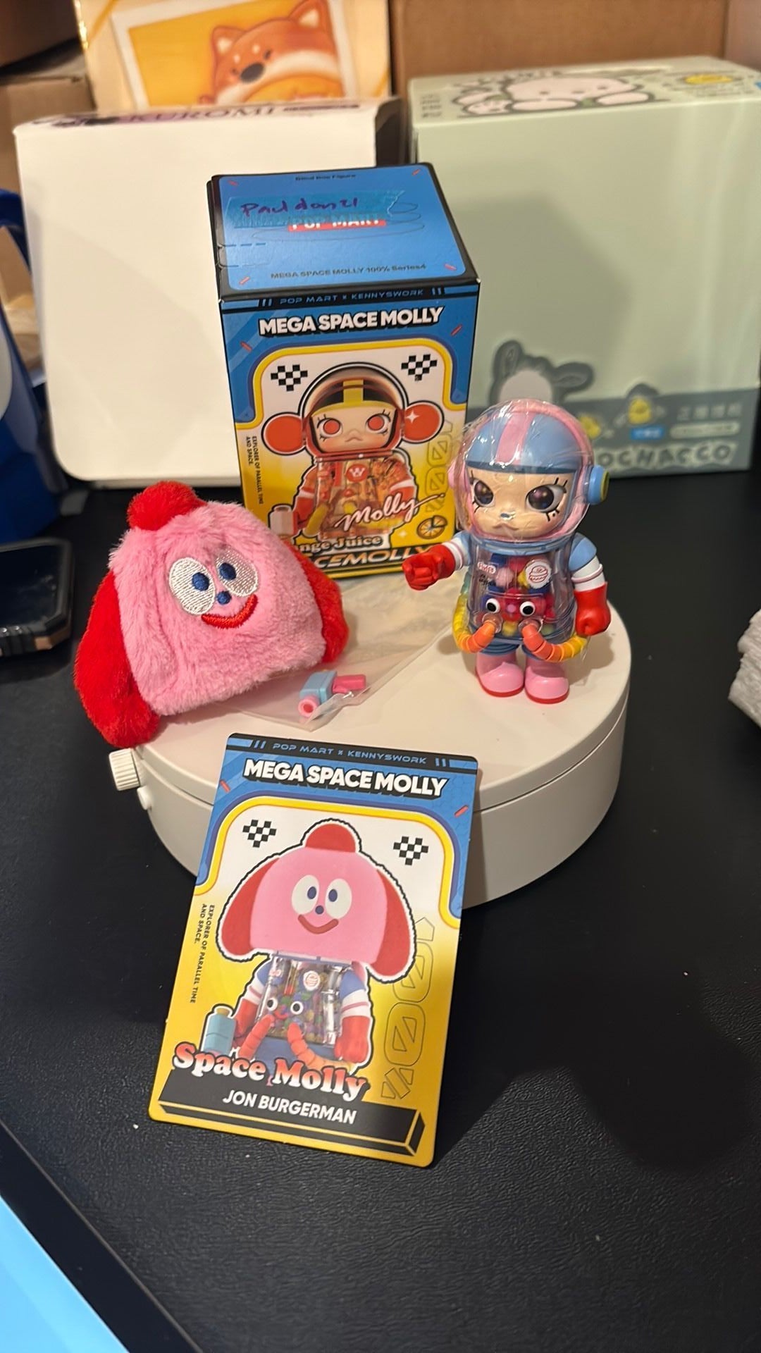 Pop Mart Authentic Mega Space Molly 100% Series 4 (Jon Burgerman)