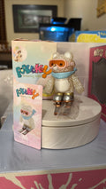 Pop Mart Instinc Toy Muckey Dreamy Life, "joie hivernale" ski cool et amusant