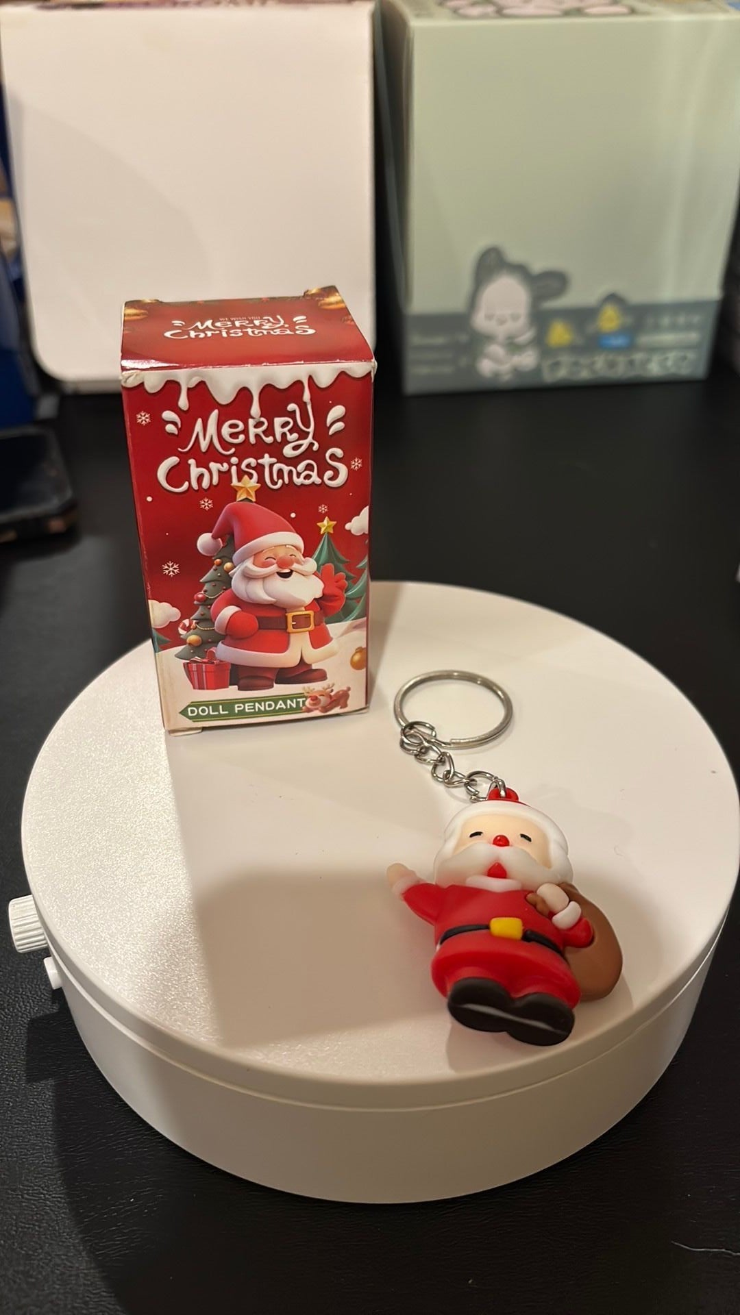 Pendentif de poupée Joyeux Noël