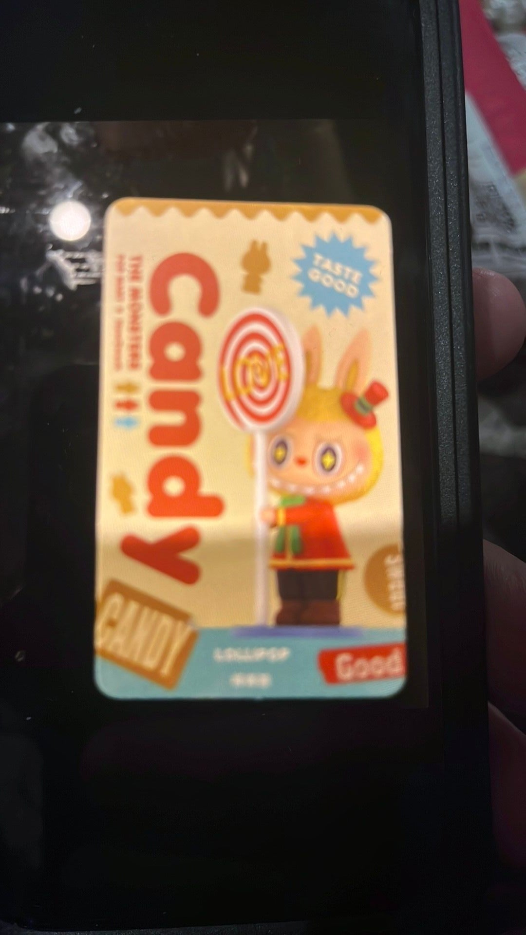 Monster candy lollipop