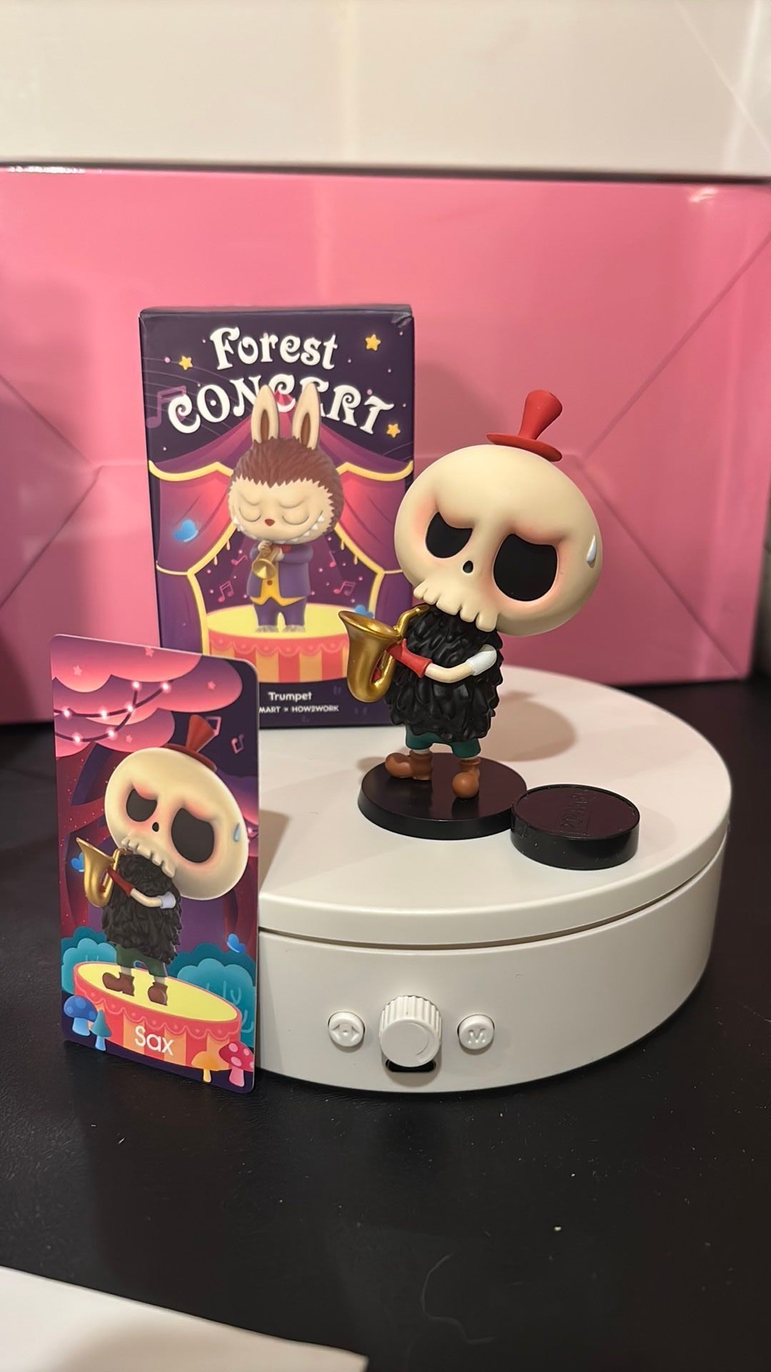Pop Mart Authentic Labubu The Monsters Forest Concert Series Figure (Sax)