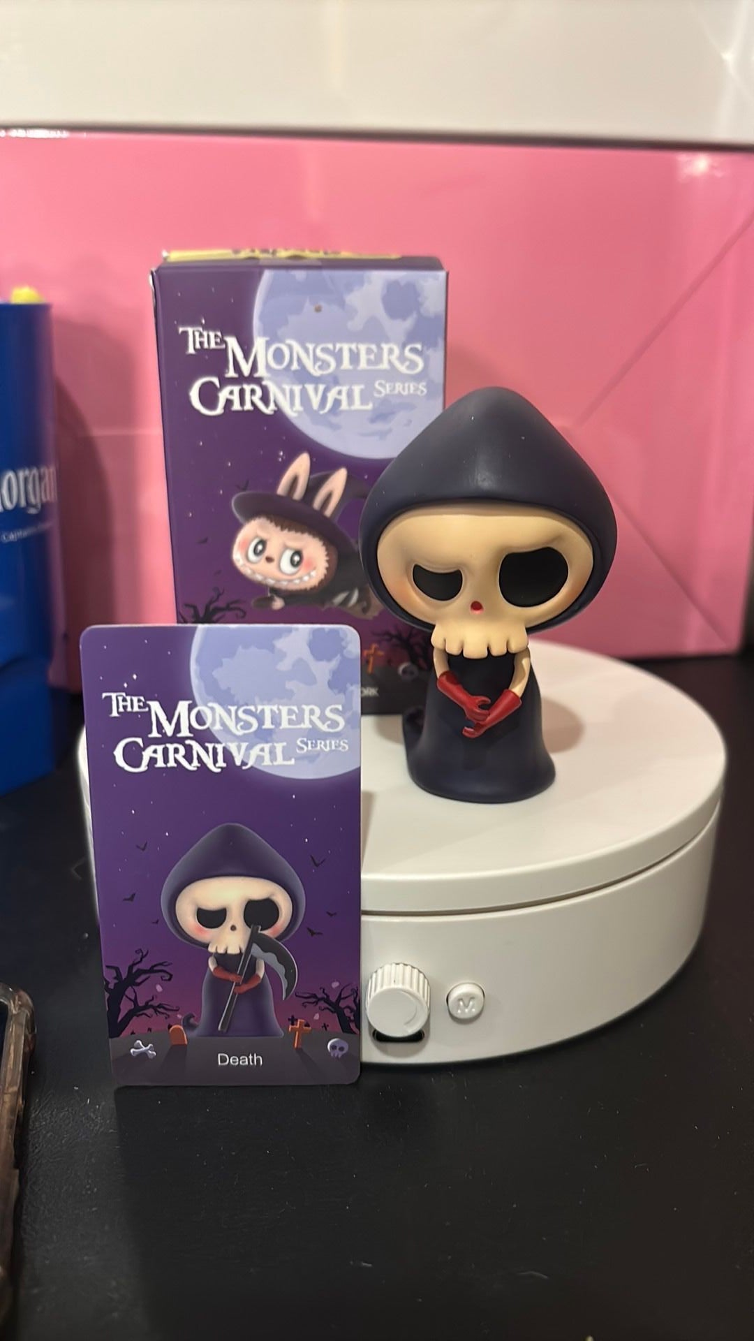 Authentic Pop Mart H2w Labubu The Monsters Carnival Series Figure (Death)