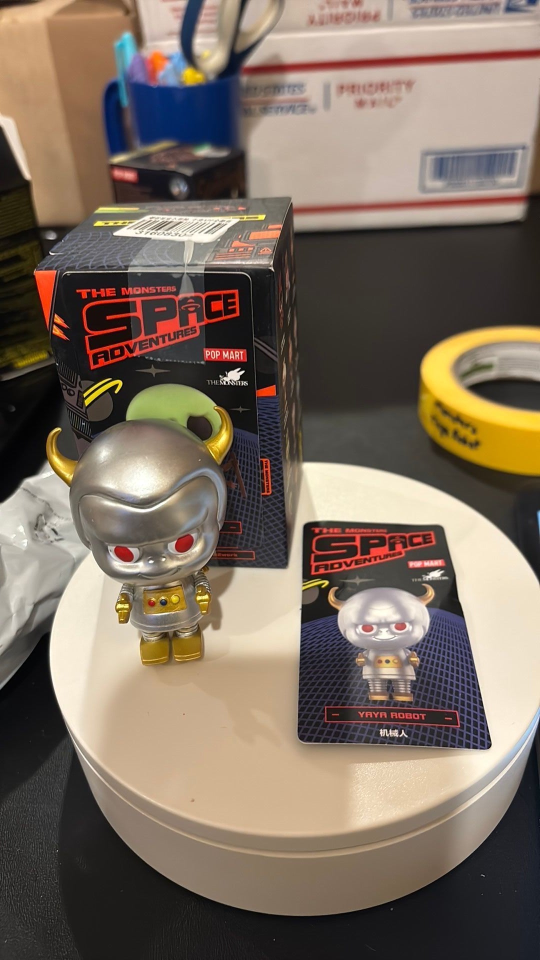 Pop Mart Authentic Labubu The Monsters Space Adventures Series (Yaya Robot)