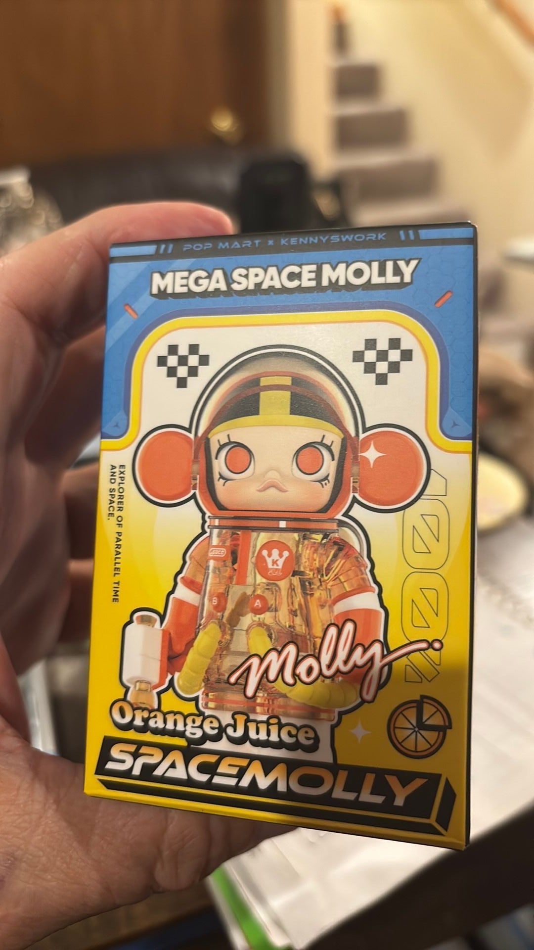Mega space Molly, orange juice, Optimus prime