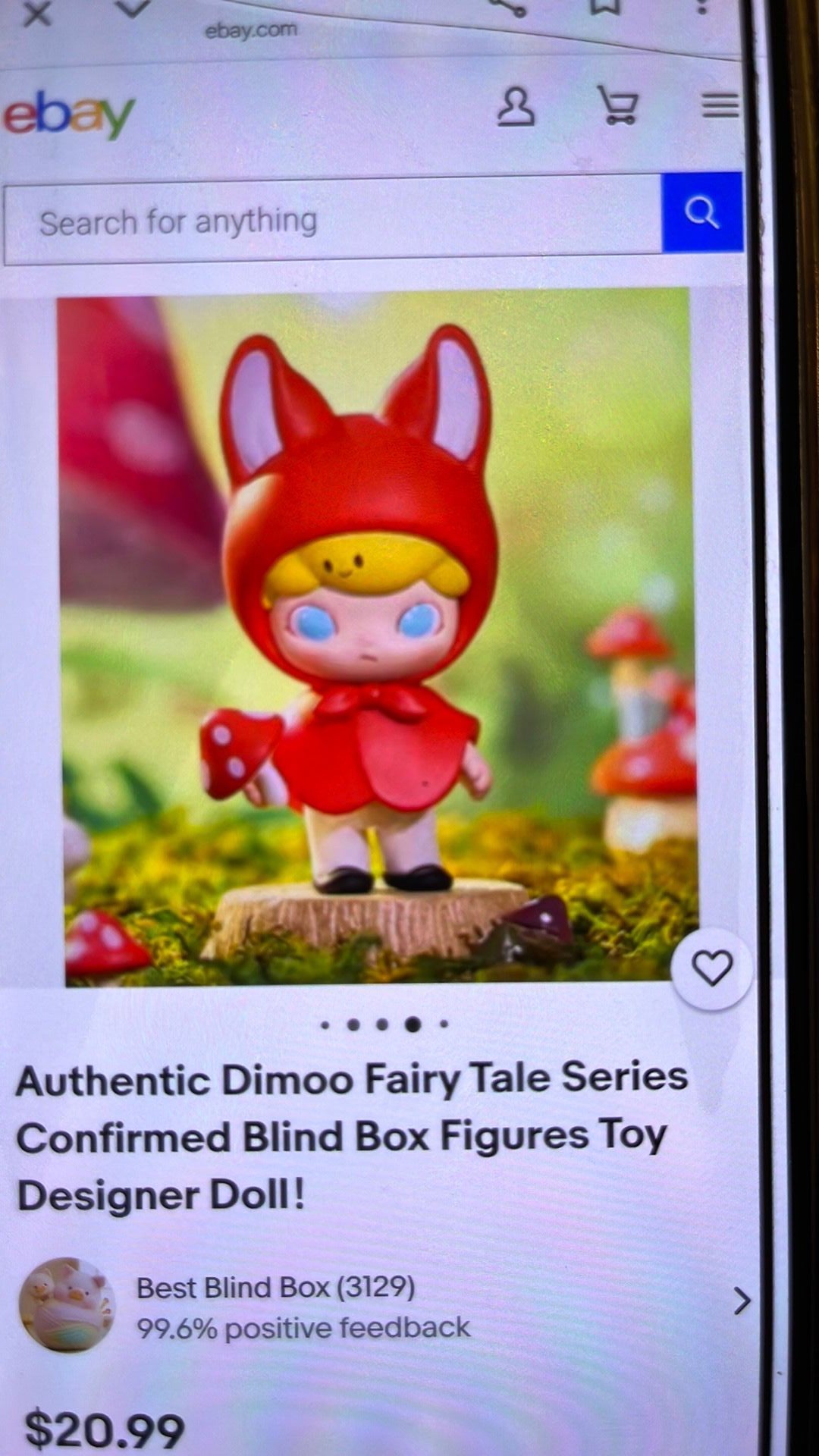 Dimoo fairytale series￼ little red ￼