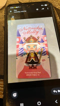 100 % Molly Nutcracker King red