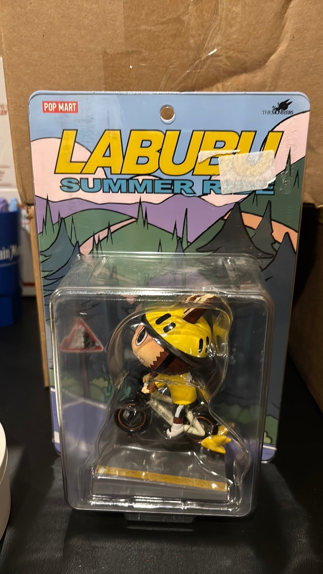 Figurine Pop Mart Labubu Summer Ride The Monsters 100% Authentique Jouet en Vinyle