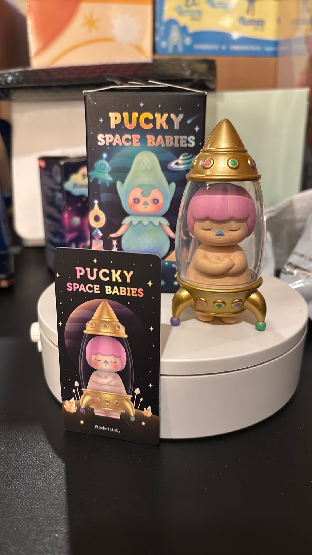 Pop  Mart Pucky Space Babies (Rocket Baby) Secret