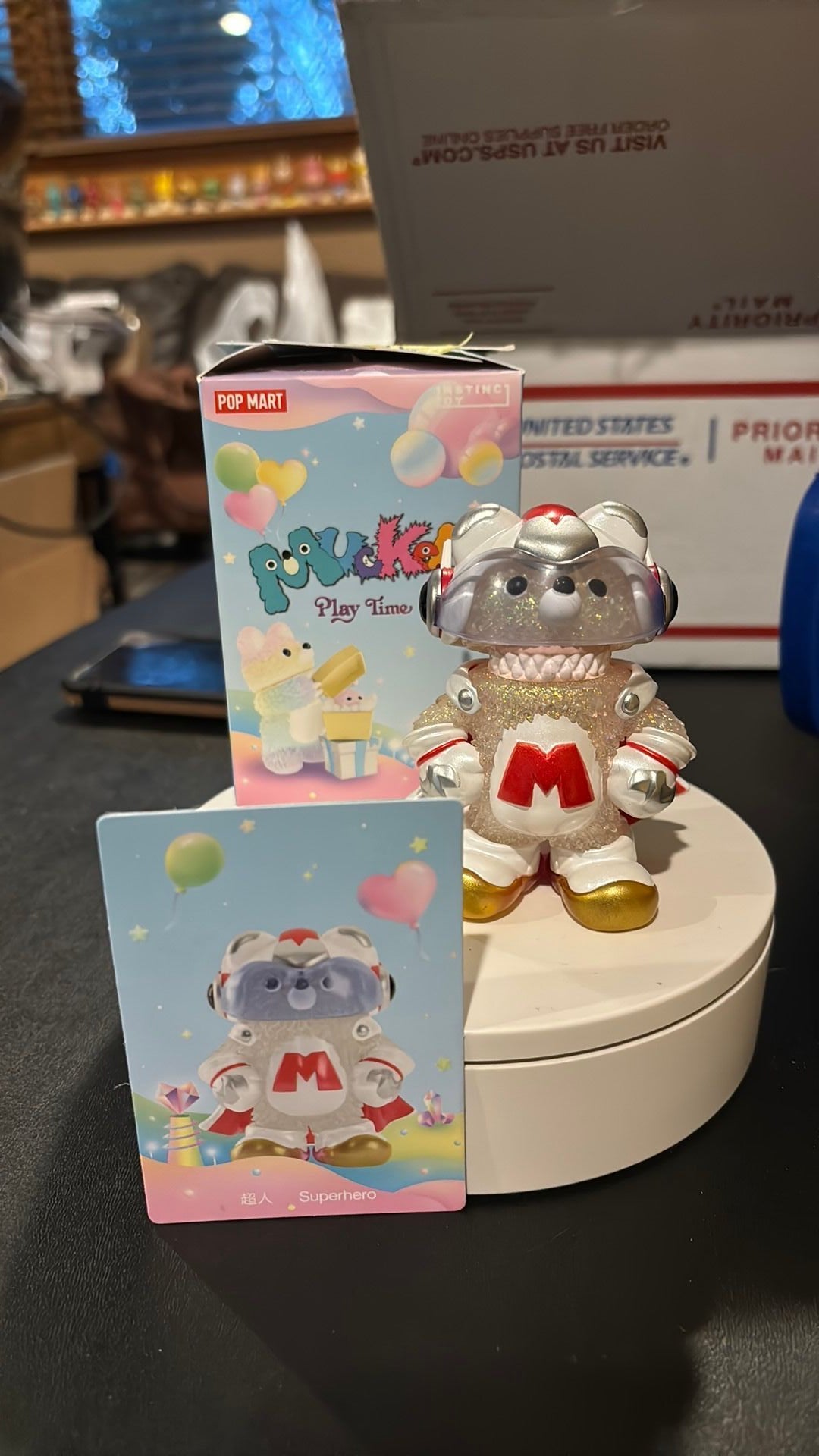 Pop Mart Instinctoy Muckey Play Time Series Superhero Mini Figure