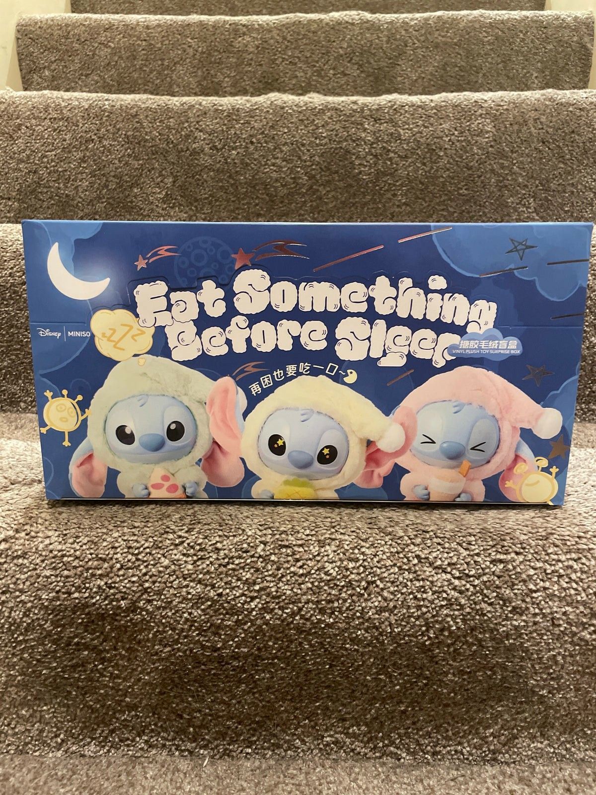Étui Miniso & Disney Lilo & Stitch "Manger quelque chose avant de dormir"